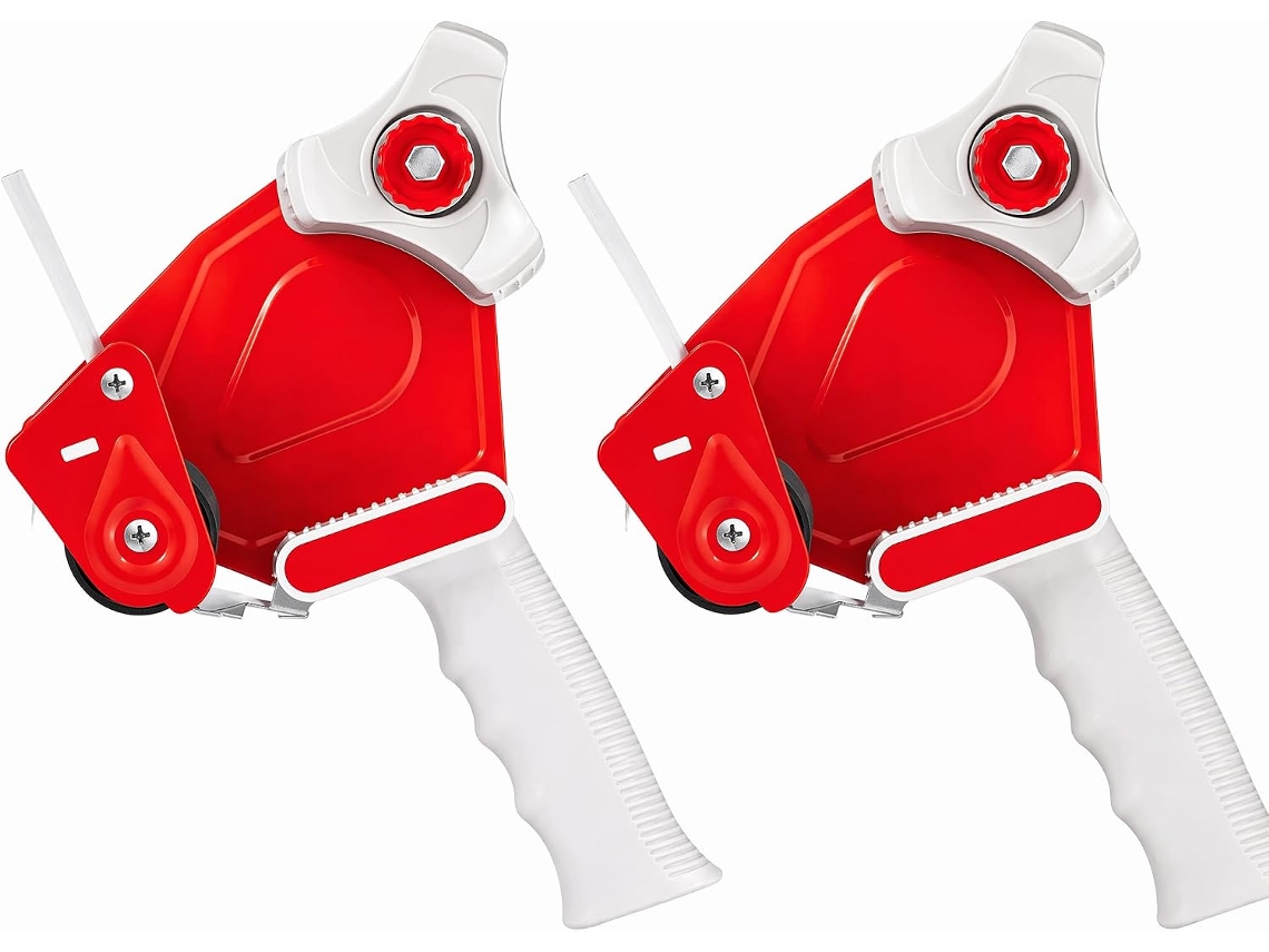 Conjunto De Dispensadores 2-Fita Adesiva 6, 45cm 2, 54 Polegadas, Dispensador Fita Adesiva Resistente Com Estrutura