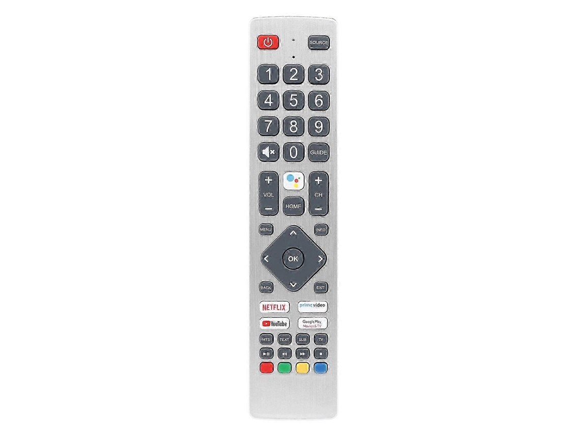 Controle remoto Sharp SHWRMC0133 para TVs 40BL2EA, 40BL3EA e 50BL5EA sem comando de voz.