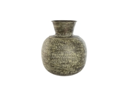 Vaso HOME ESPRIT Verde Alumínio 42x42x45 cm