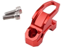 Reachmall Suporte De Capacete De Crochê Em Liga De Alumínio Para Guia De Moto Doré (vermelho)