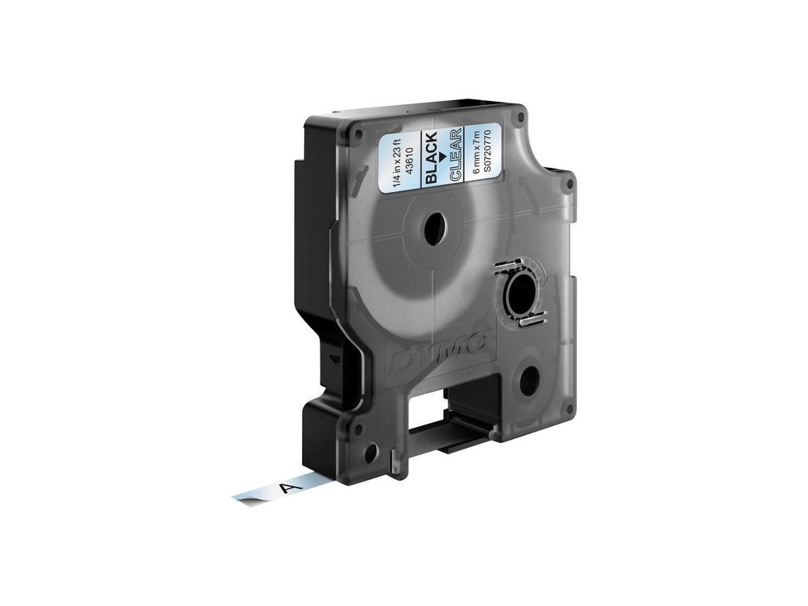 Fita para Etiquetadora DYMO D1 Standard 6mm x 7m