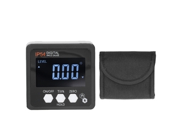 Inclinômetro Digital Magnético IP54, Protractor, Nível de Ângulo, 4x90° | S/MARCA
