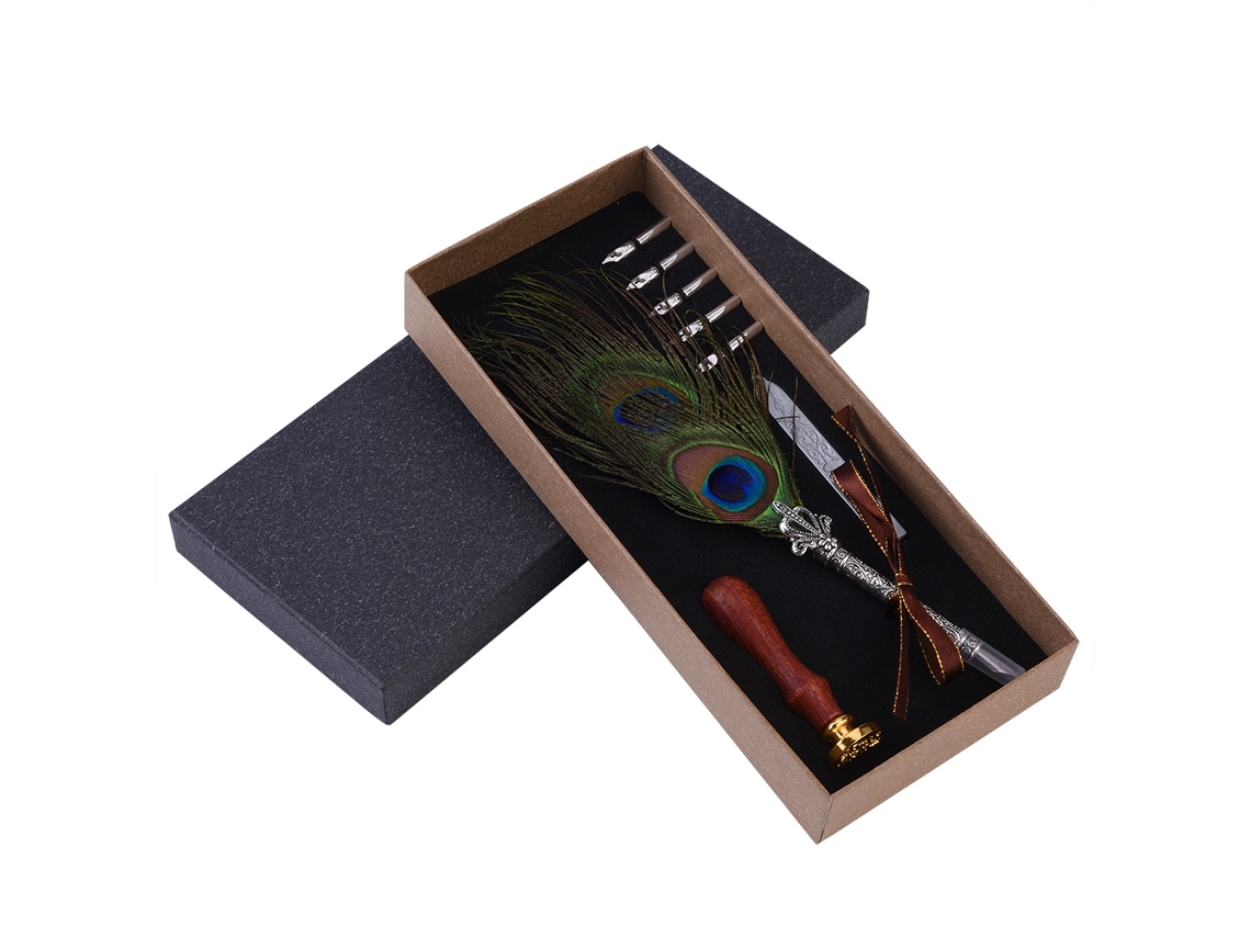 Conjunto Presente Caneta Mergulho Vintage LAXISCREED