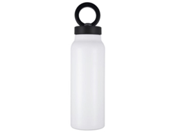 Caneca Térmica Magnética Para Celular, Garrafa De Água Em Aço Inoxidável, Presente De Aniversário E Natal hong Kong Branca
