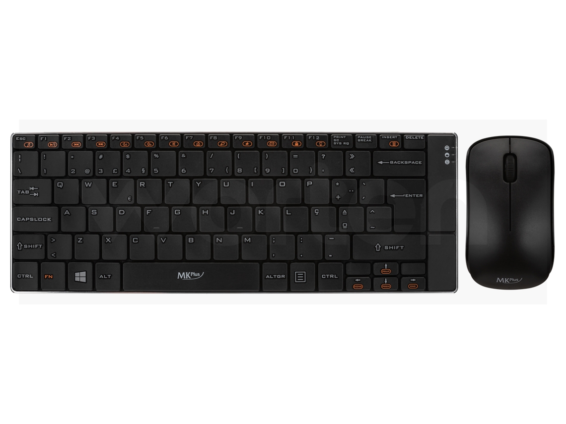 TECLADO+RATO WIR MKPLUS ULTRA SLIM MC900