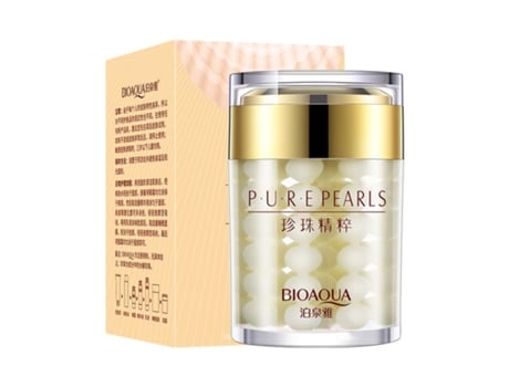 Pérola Hidratação Creme Facial Hidratante Ácido Hialurônico Essência Creme Pele Suave Anti Rugas Cuidados Com A Pele Bioaqua