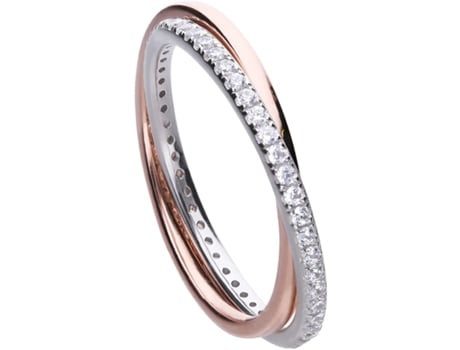 Anel Feminino Diamonfire 6119621082165 (prata esterlina 16,5)