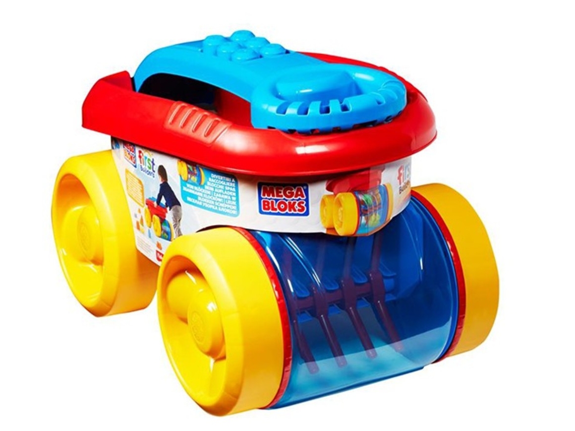 Carro de Blocos MATTEL Mega Tragablocos (Idade Mínima: 1 - 20 Peças)