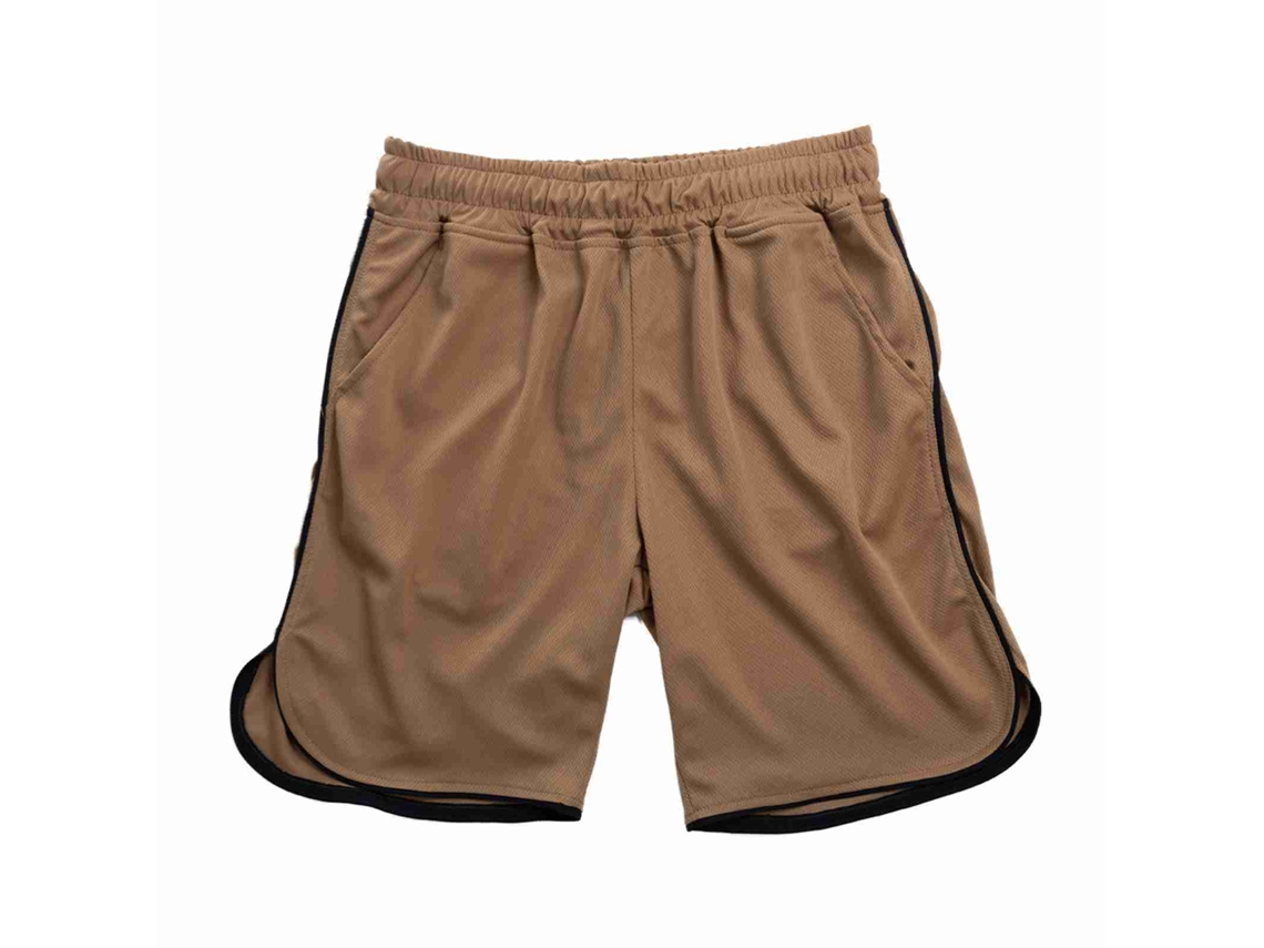 Bermudas Masculinas de Atletismo de Secagem Rápida com Bolsos | S/MARCA