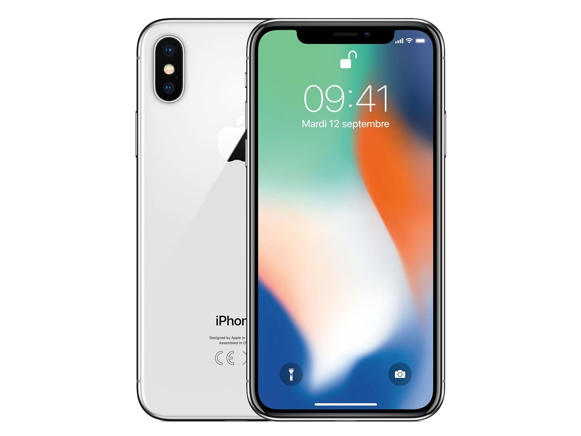 iPhone X APPLE (Recondicionado Marcas Mínimas - 64 GB - Prata)