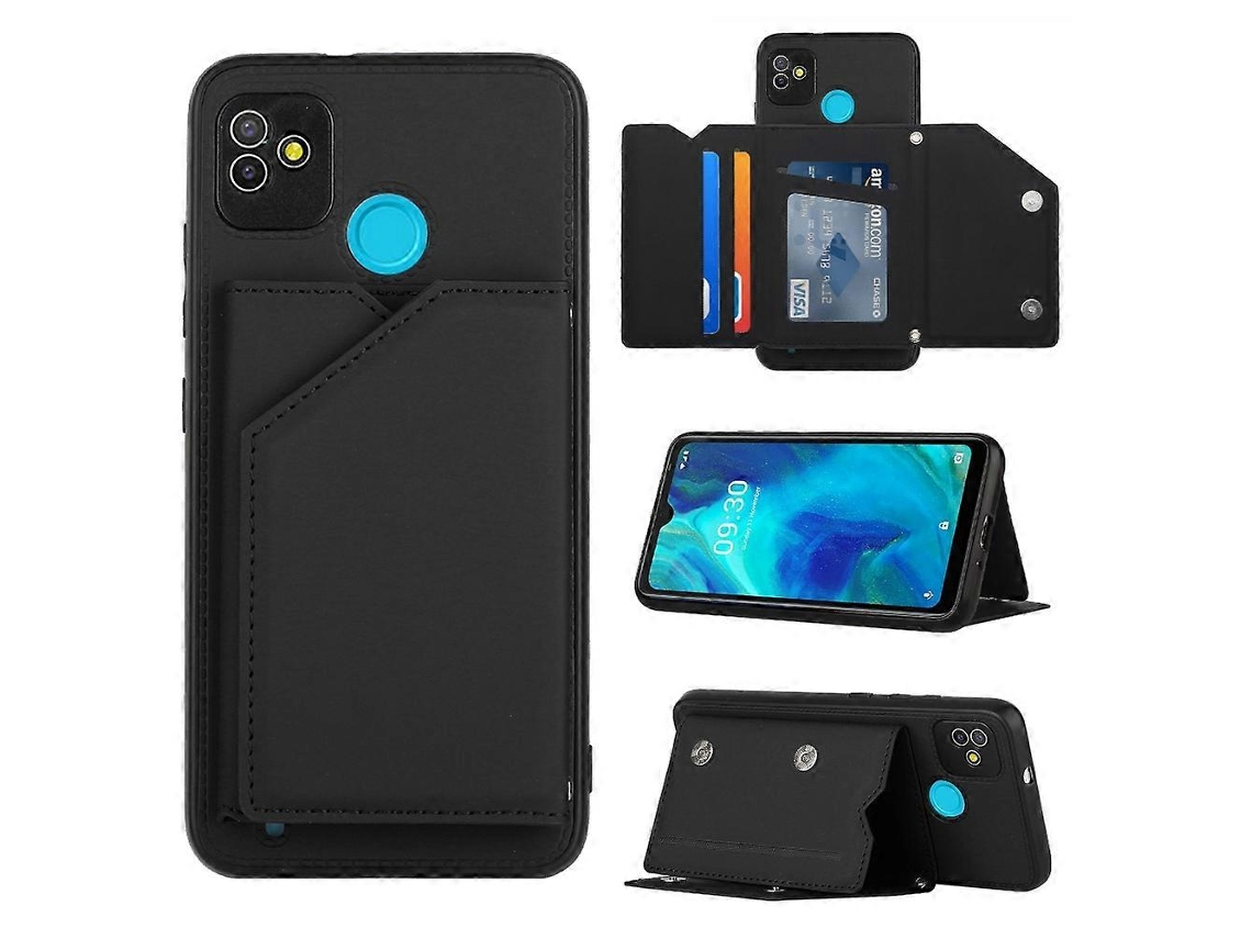 Capa Para Celular Tecno Pop5 Em Pu Tpu Pc