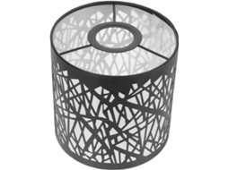 Luminária De Mesa Vintage Em Metal, Ideal Para Escritório Ou Quarto.