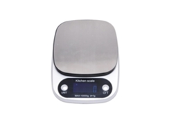 Balança De Cozinha Multifuncional Precisão Capacidade 5kg Fabricada Em Aço Inoxidável Visor Lcd Nítido Conversão
