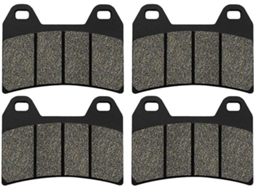 Pastilhas de Freio Universais Dianteiras Ou Traseiras para Motocicletas Compatíveis Compatibilidade Todas