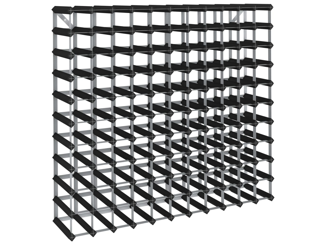 Wine Rack, Wine Racks Vidaxl Preto Madeira De Pinho (n/a)