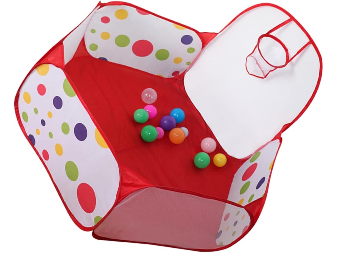 Piscina De Bolinhas Para Meninos E Meninas Com Cesta De Basquete...