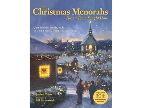 Livro The Christmas Menorahs How a Town Fought Hate de Janice Cohn (Inglês - Capa Dura)