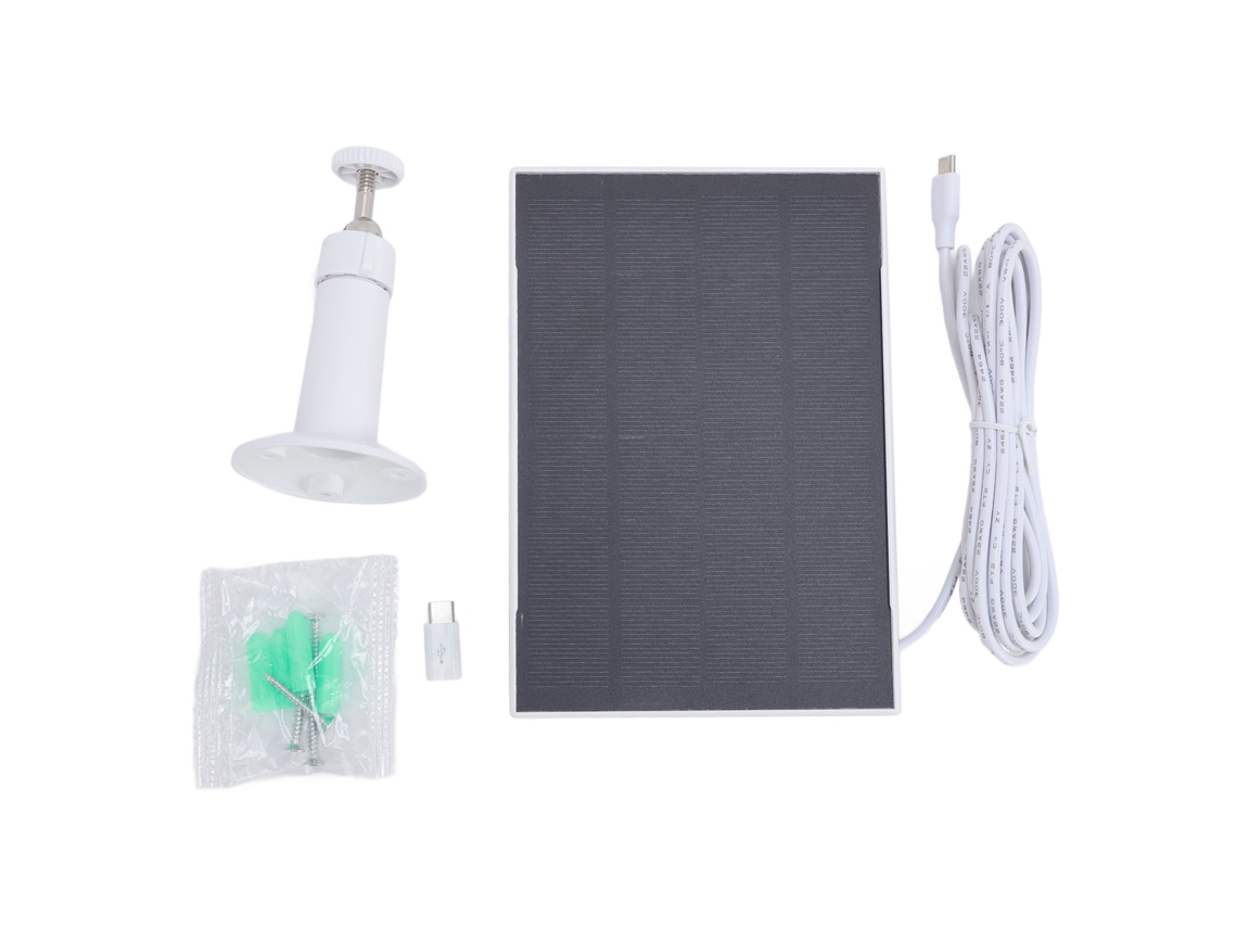 Panel Solar AQUAFORGE de 8 W para Cámara de Comedero de Pájaros, con Timbre y Batería