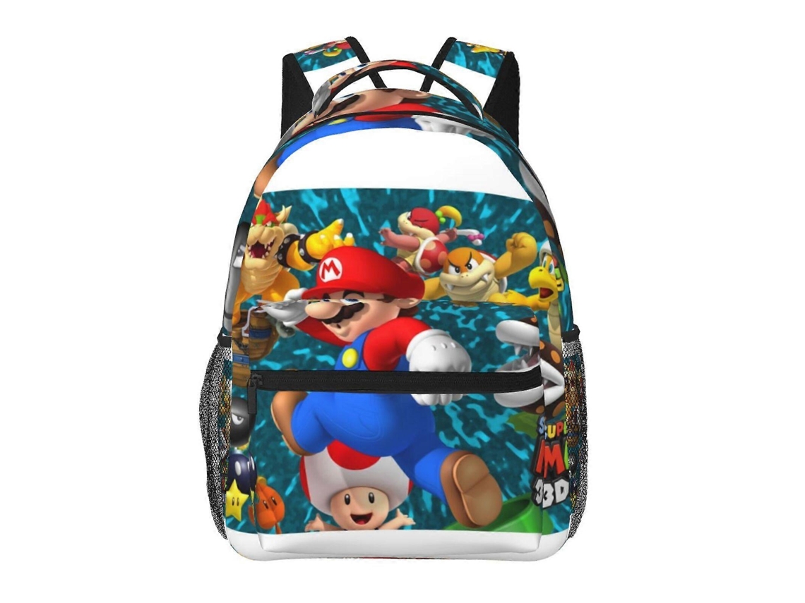 Mochila Mario Y113 Para Escola E Trabalho, Leve E À Prova Dágua, Mochila Estilosa Para Estudantes E Adultos H113 Olysi Shop