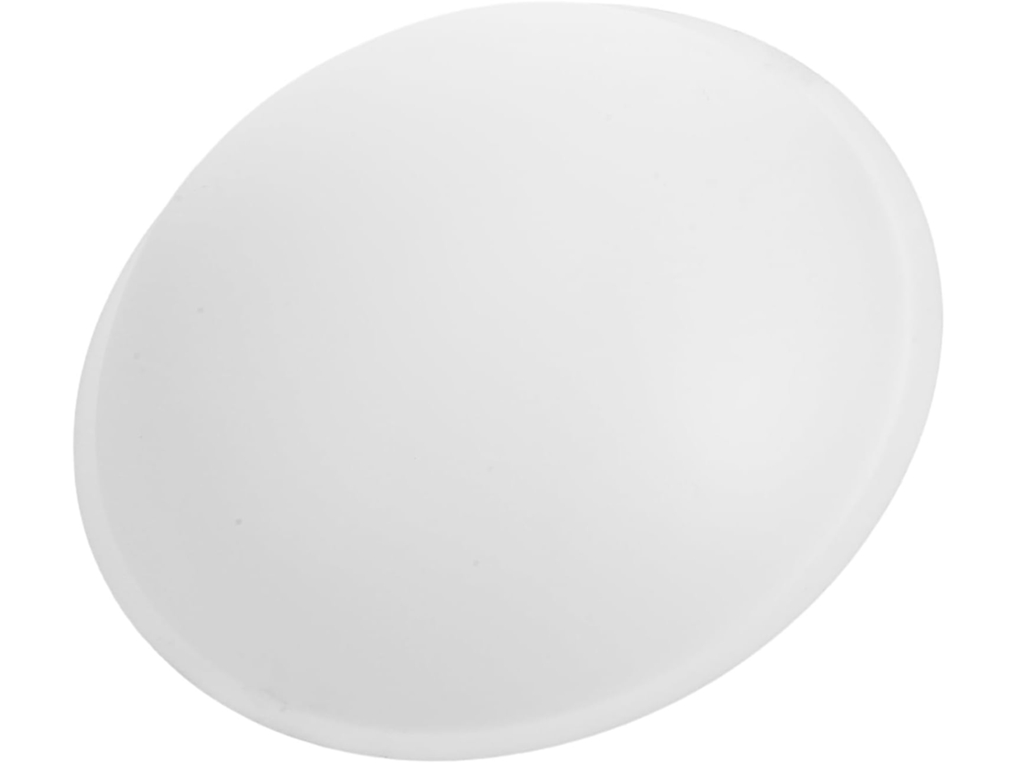 Estilo Moderno e Elegante. Armação Semicircular em Acrílico Branco com Aro Refinado. Protege os Olhos. SFUSHOS