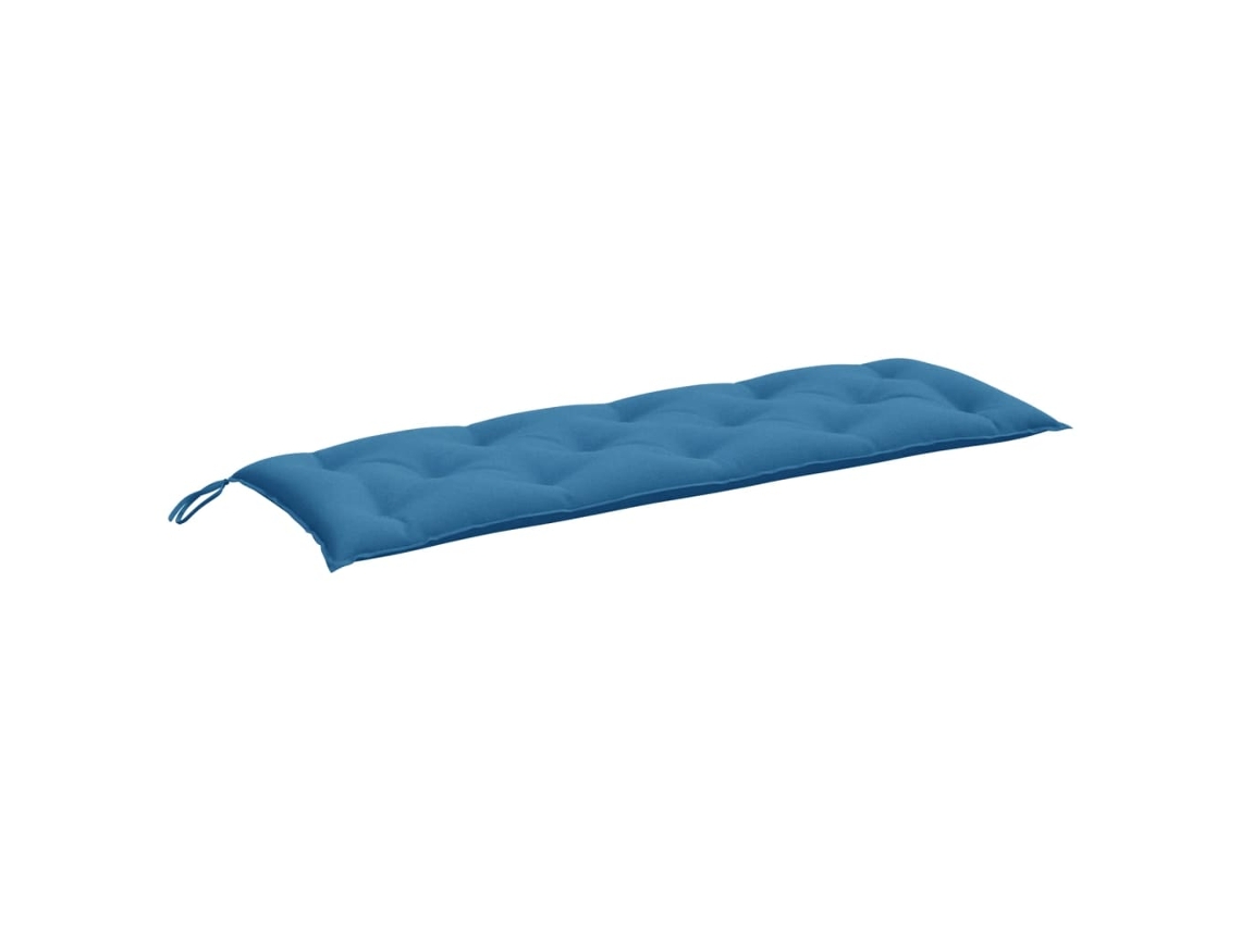 Garden Bench Cushion, Garden Bench Cushions Vidaxl Azul Tecido (150 X 50 X 7 Cm)