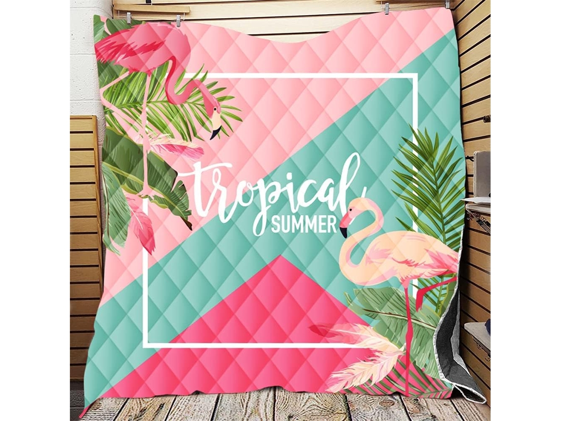 Colcha Acolchoada Fansu Capa de Cama Cobertor para Ar Condicionado Edredom Conjunto Estampada Sofá com Criança