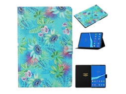 Capa De Couro Inteligente Com Desenho Colorido Para Tablet Lenovo Tab M10 Plus 10.6 3ª Geração 2022