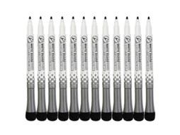 Gxin G 208 Pacote Com 12 Marcadores De Quadro Branco Para Quadro Branco, Ponta Ultrafina, Para Escola, Escritório E Casa. Olysi Shop
