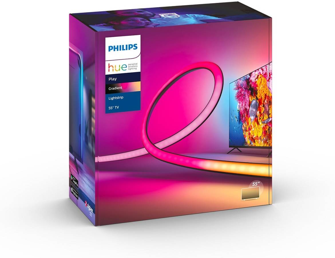 Tira LED PHILIPS Hue Ambiance Branco e Cores para TV 55''