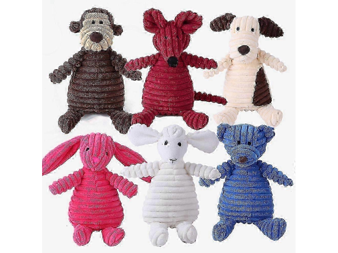 Brinquedos De Peluche Para Cães Com Corda E Squeaker