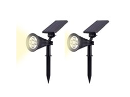 Unidades Luzes Solares Exteriores Led Para Iluminação De Jardim E Terraço