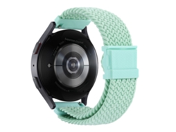 Pulseira Magnética Ajustável 20/22mm em Tecido Trançado para Samsung Galaxy Watch 4/5/6 e Huawei Gt3 CHABERLU