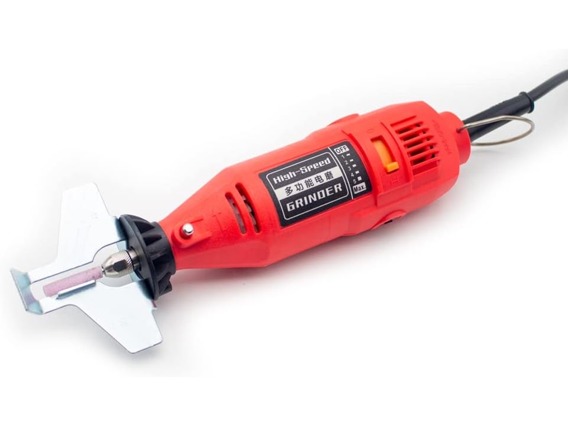 Mini Esmerilhadeira Elétrica 220v, Afiador de Motosserra Portátil.