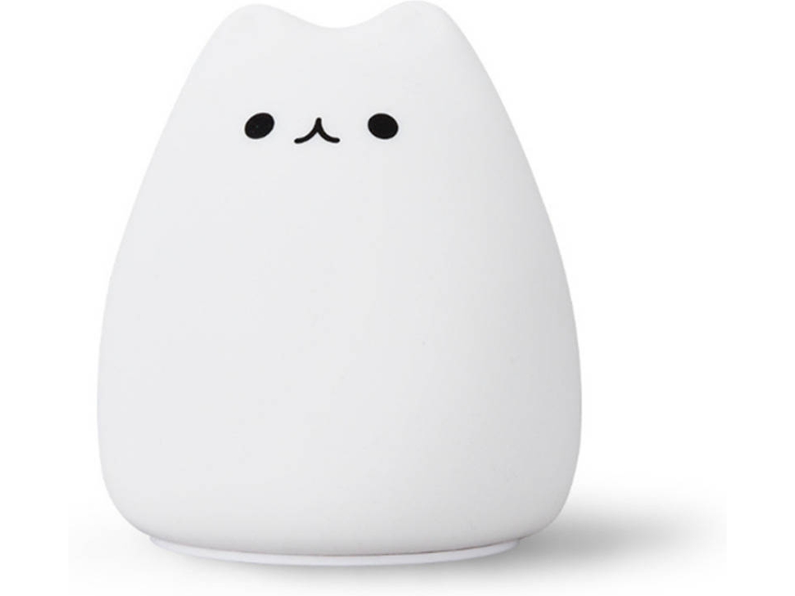 Luz de Presença WJS Gato LED Usb (Branco)
