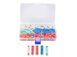 Hkj kit de 200 Peças de Fios de Fusível Torpedo Multicolor para Carros Europeus Estilo Antigo