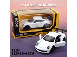 Miniatura de Carro em Liga Metálica, Escala 1/43, com Mecanismo de Fricção, Brinquedo Infantil. MDUG