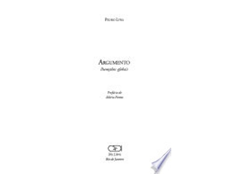 Livro ARGUMENTO - POEMYTHOS GLOBAIS de LYRA, PEDRO (Português do Brasil)