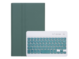 Capa de Teclado Bluetooth para Samsung Tab A7 Lite 8.7 com teclado bipartido magnético XIAOMOYU