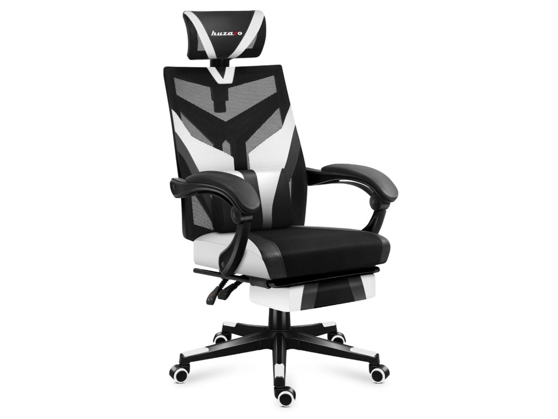 Cadeira gamer branca Combat 5.0 Huzaro