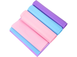 Conjunto De 3 Faixas Elásticas Resistência Para Exercícios, Incluindo Fisioterapia, Ioga E Alongamento, Ideais