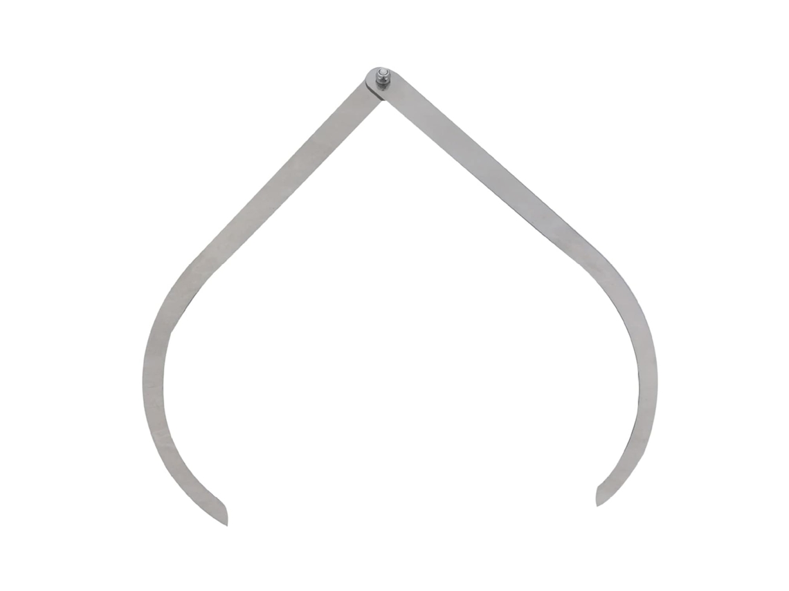 Conjunto De Pinças Aço Inoxidável Com Haste Curva Nos Tamanhos 30 Cm,