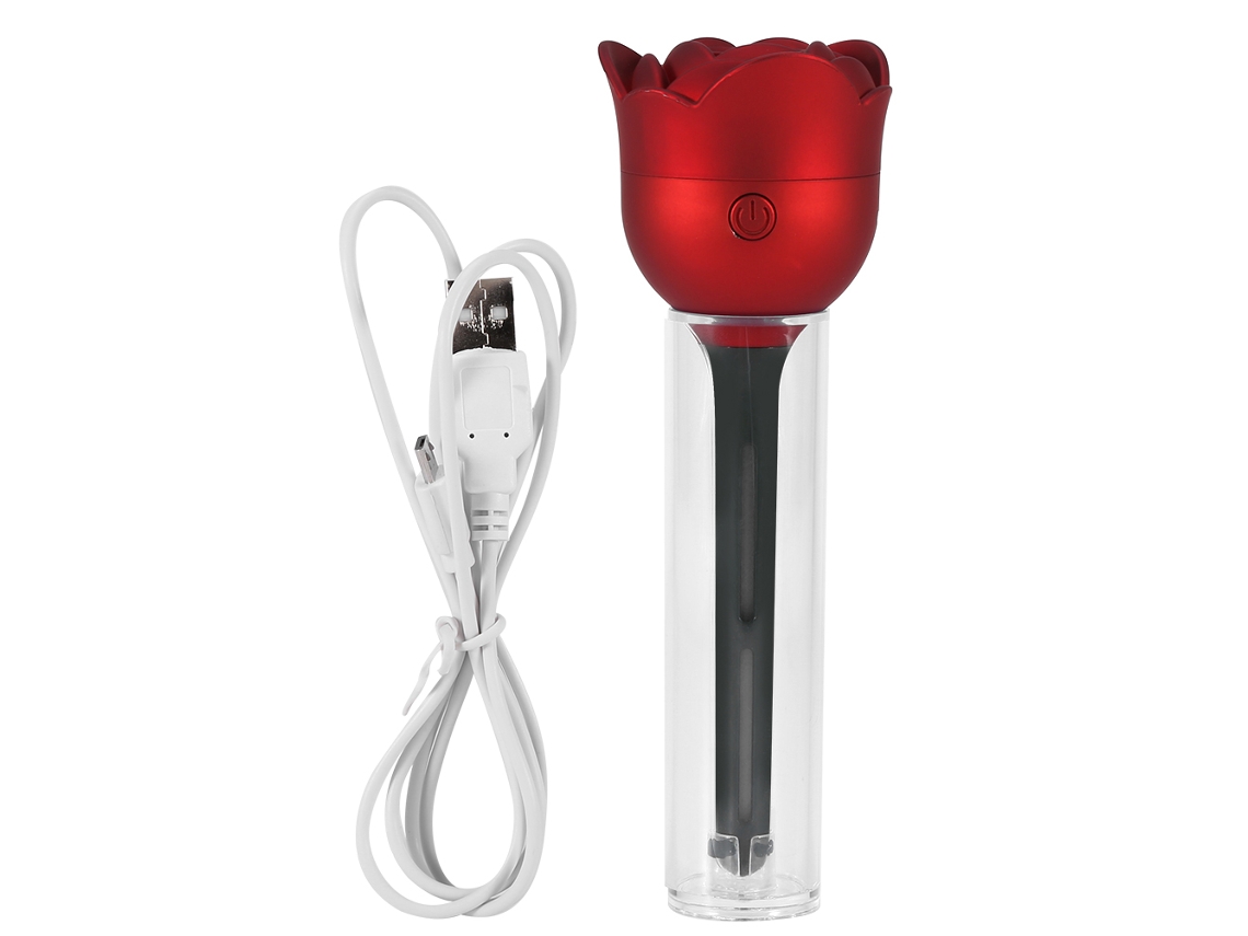 Umidificador Laxiscreed Mini Rosa Com Usb Para Umidificação Eficiente E Portátil