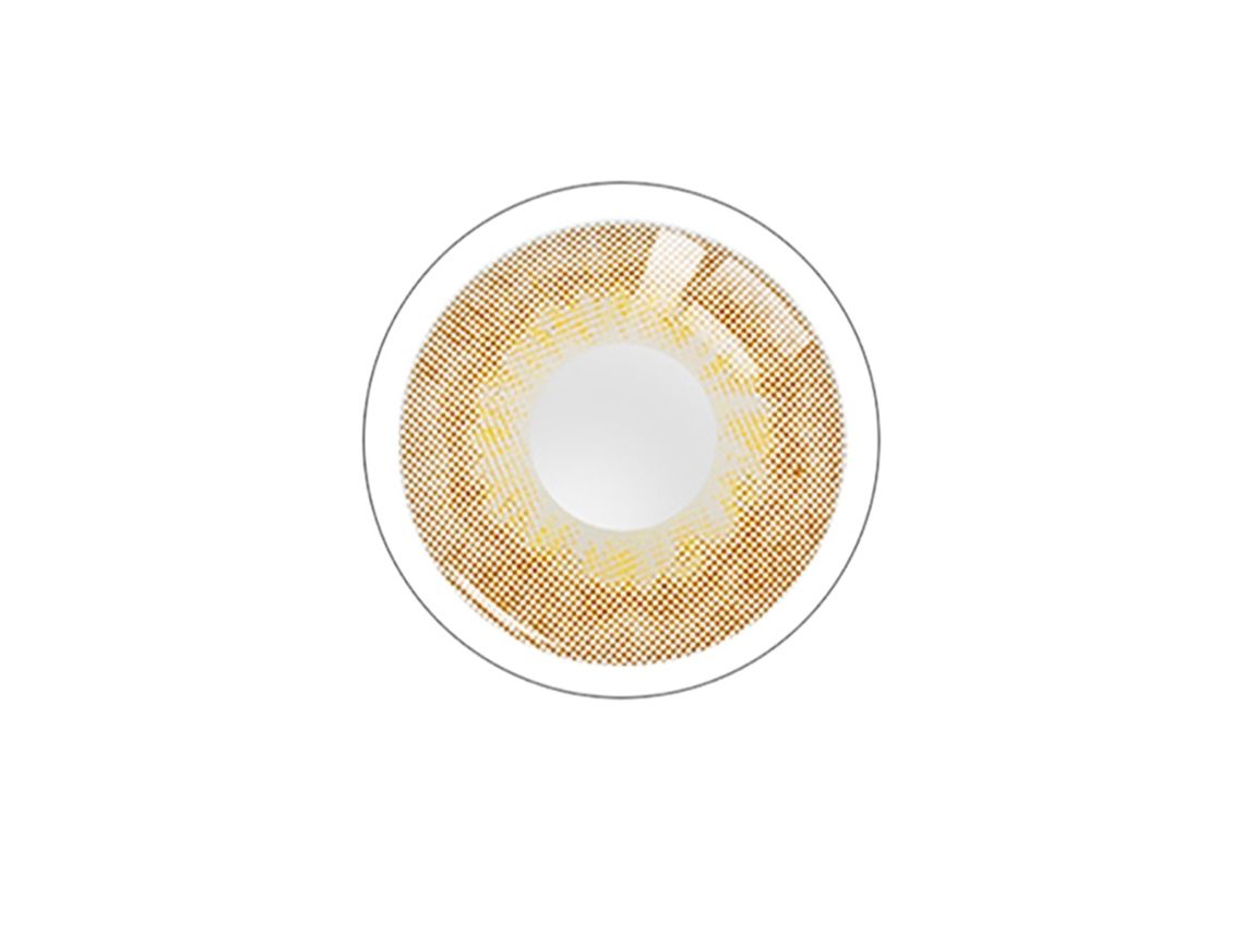 Lentes De Contato Starlight Marrom 0 Grau Anuais 14.5mm Unissex