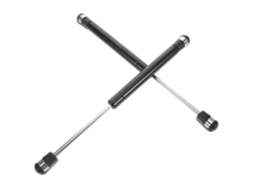 Conjunto De 2 A Gás Para Com Estrutura Metálica E Fácil Instalação.