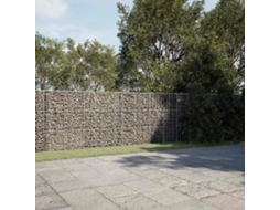 Vidaxl Cesto Gabião Com Cobertura 500x50x150 Cm Ferro Galvanizado