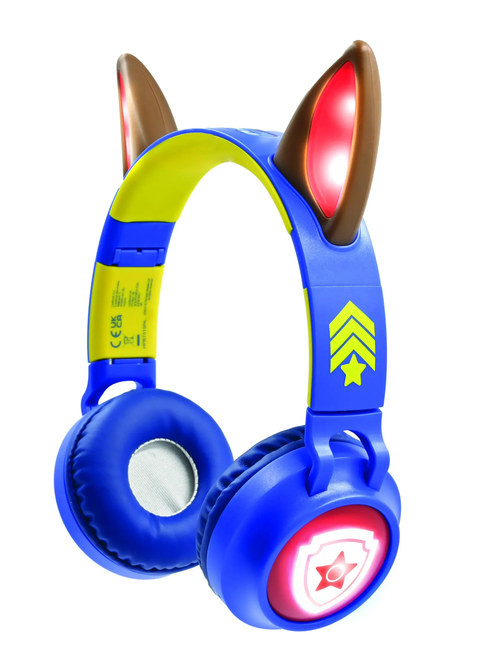 Desenho 3d Da Patrulha Pata Auscultadores Dobráveis Com Bluetooth® E Com Fios Com Limitação Segura Do Volume
