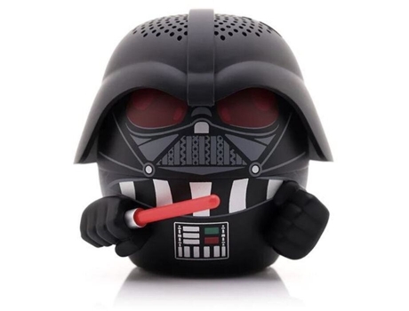Mini Altavoz Bitty Boomers Darth Vader Con Ojos Rojos Y Sable Láser 5 Cm Bitty Boomers