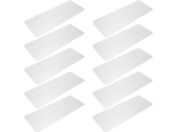 Pacote Com 10 Protetores De Teclado Para Laptops De 15 A 17 Polegadas -