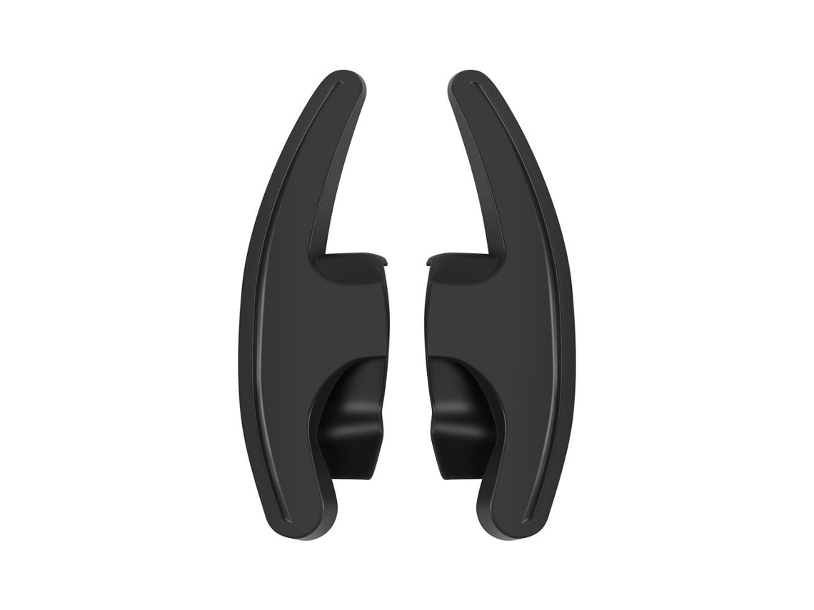 2 Unidades De Borboletas (paddles) De Mudanças Para Volante Automóvel — Estilo Desportivo, Compatível Com 5 / Jetta — Cor: Preto_yua