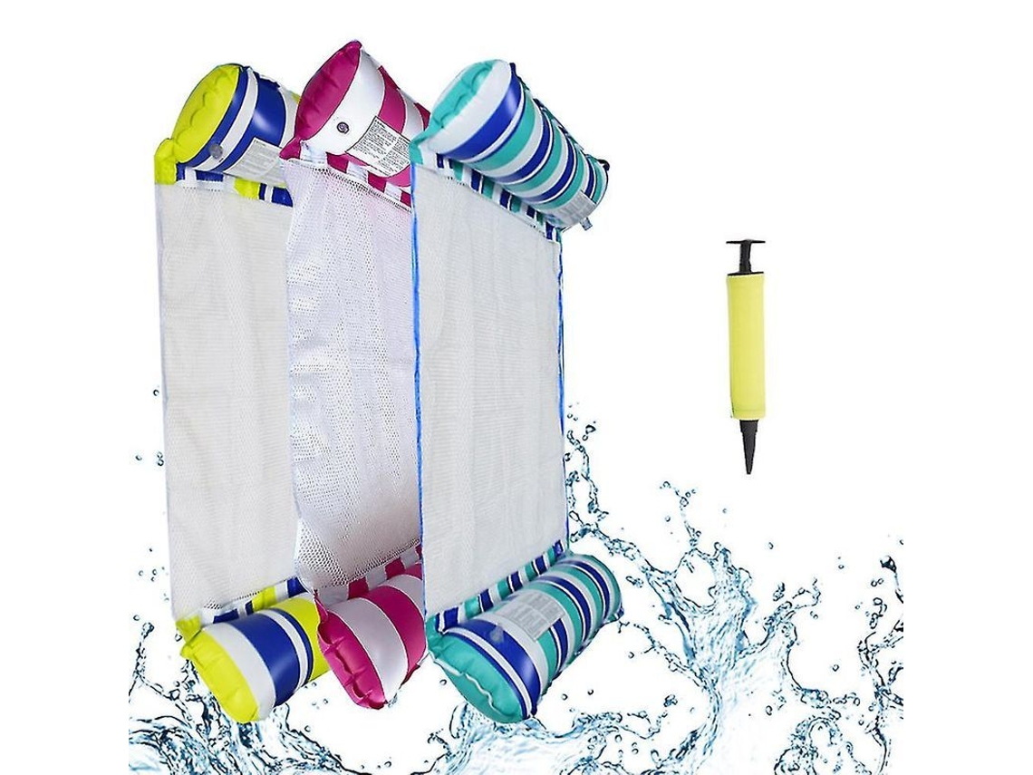 Flutuador de Piscina Multifuncional, Tecido Confortável, Fácil de Transportar, Ideal para Viagens e Presentes de Verão Style4